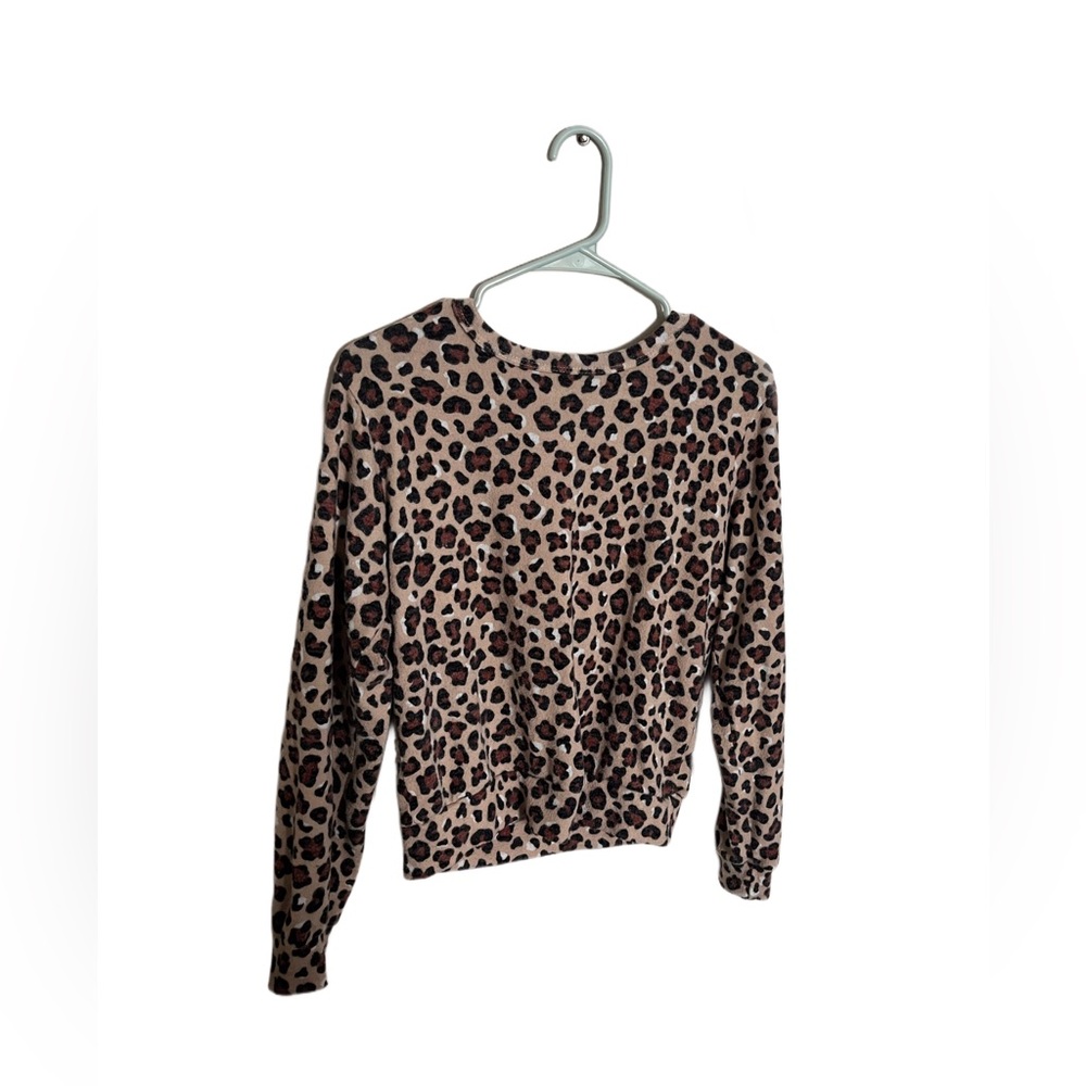 Small Cheetah Crewneck Gaze Sweater